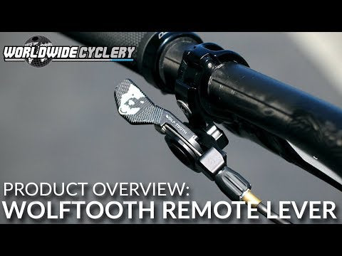Video: Wolf Tooth ReMote Light Action for Shimano I-Spec 2 Dropper Lever - Dropper Seatpost Remote ReMote Light Action Dropper Lever