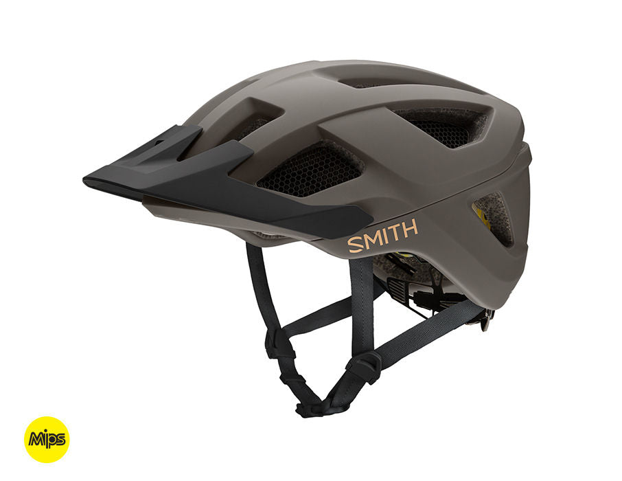 Smith Optics Session MIPS Helmet Matte Gravy Medium MPN: HB18-SSMDMDMIPS UPC: 715757569587 Helmets SESSION MIPS