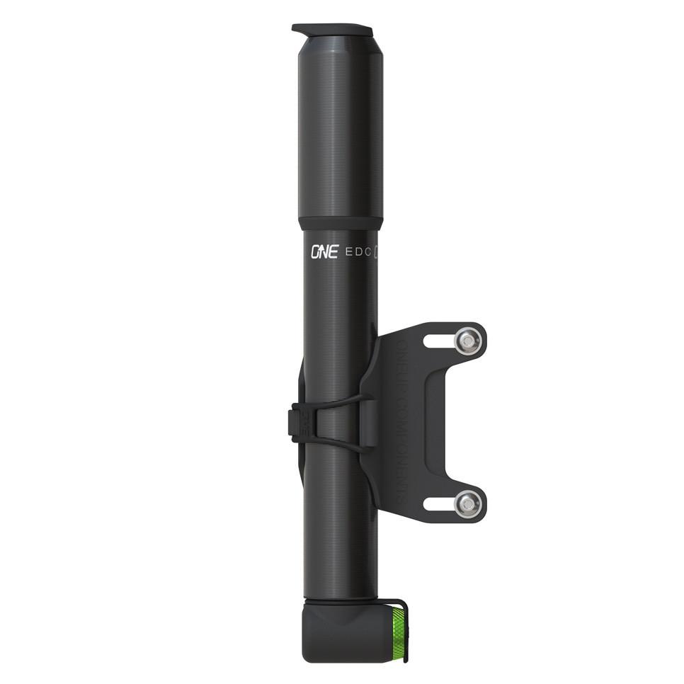 OneUp Components EDC pump, 100cc - black (EDC tool sold separately) MPN: 1C0317 UPC: 0024662821940 Frame Pump EDC Pump