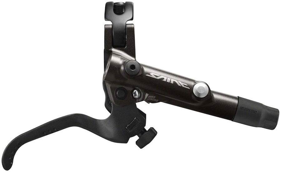 Shimano Saint BL-M820-B/BR-M820 Disc Brake and Lever - Rear, Hydraulic, Post Mount, Finned Metal Pads, Black - Disc Brake & Lever - Saint M820 Disc Brake