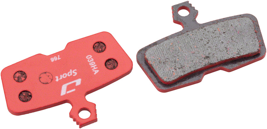 Jagwire Sport Semi-Metallic Disc Brake Pads for SRAM Code RSC, R, Guide RE MPN: DCA009 Disc Brake Pad SRAM/Avid Compatible Disc Brake Pads