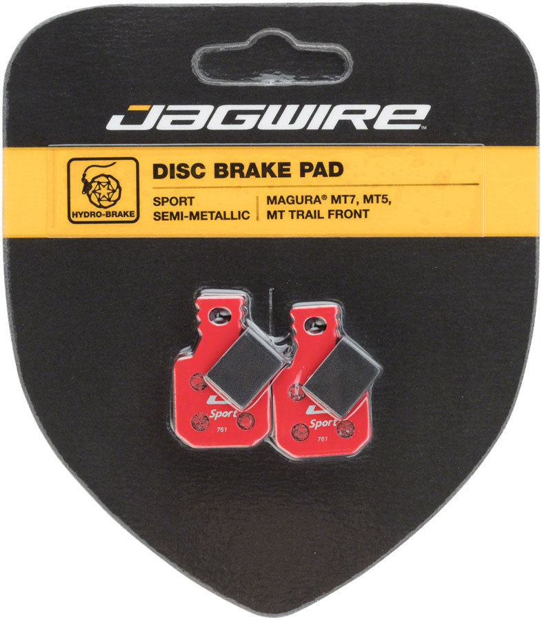 Jagwire Sport Disc Brake Pads for Magura MT7, MT5, MT Trail Front - Disc Brake Pad - Magura Compatible Disc Brake Pads