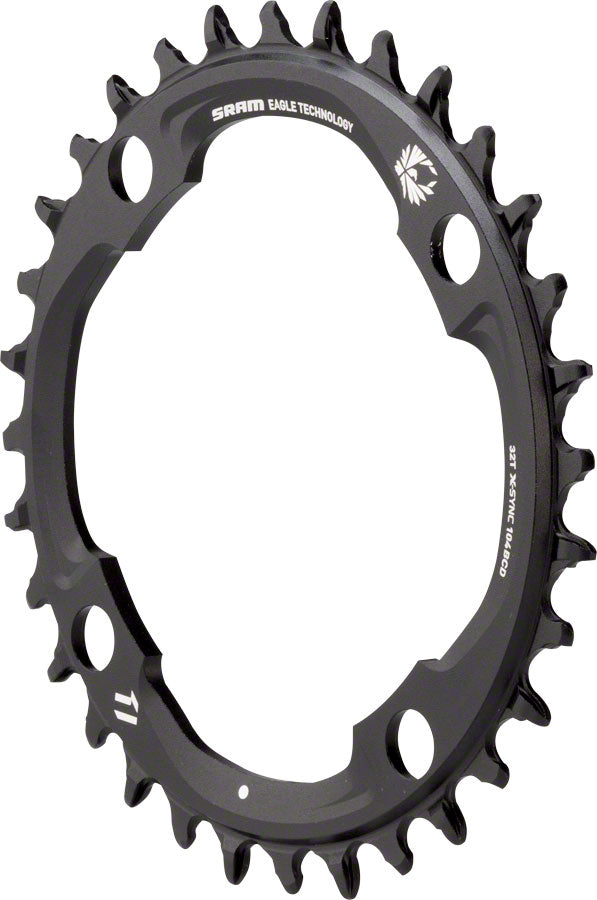 SRAM X-Sync 2 Eagle Chainring - 32 Tooth, 104mm BCD, 12-Speed, Black