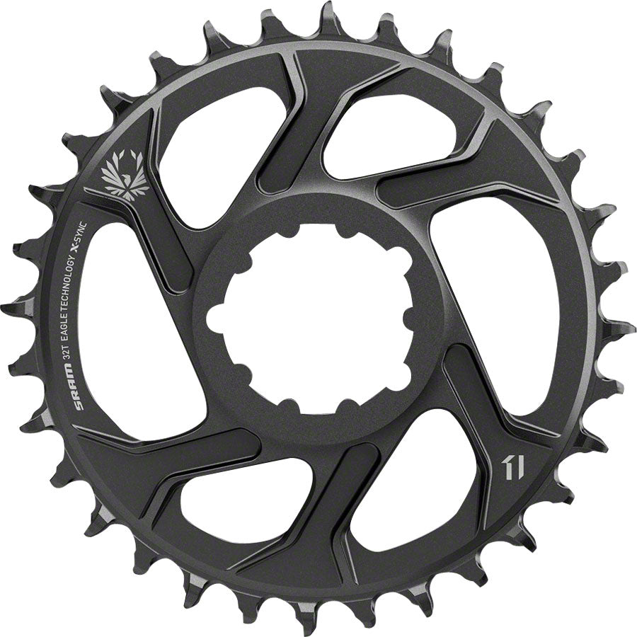SRAM X-Sync 2 Eagle Direct Mount Chainring - 30 Tooth, 3mm Boost Offset, 12-Speed, Black MPN: 11.6218.030.050 UPC: 710845787478 Direct Mount Chainrings X-Sync 2 Eagle Direct Mount Chainring