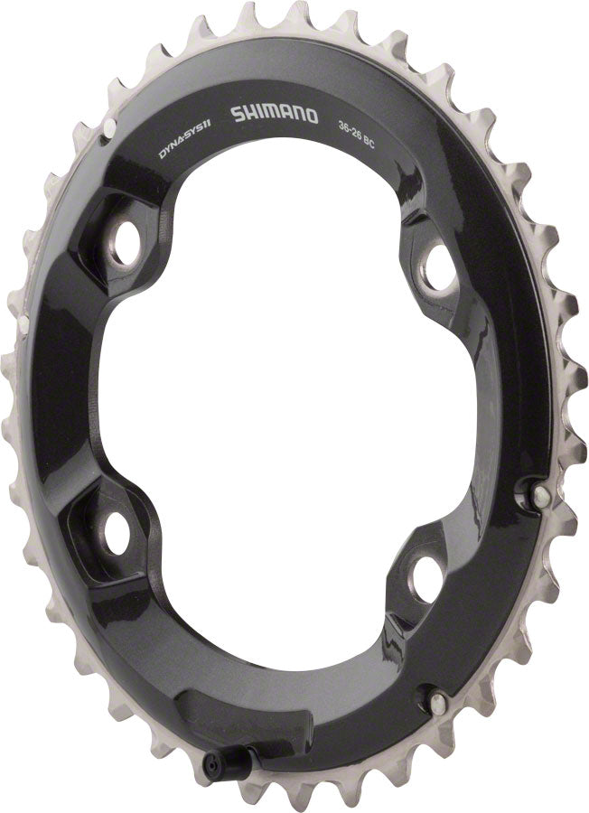Shimano XT M8000 36t 96mm 11-Speed Outer Chainring for 36-26t Set MPN: Y1RL98080 UPC: 689228677937 Chainring XT M8000 11-Speed