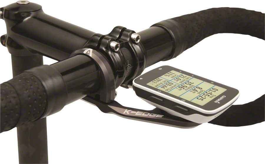 K-EDGE Sport Garmin Mount: 31.8mm, Black - Computer Mount Kit/Adapter - Sport Garmin