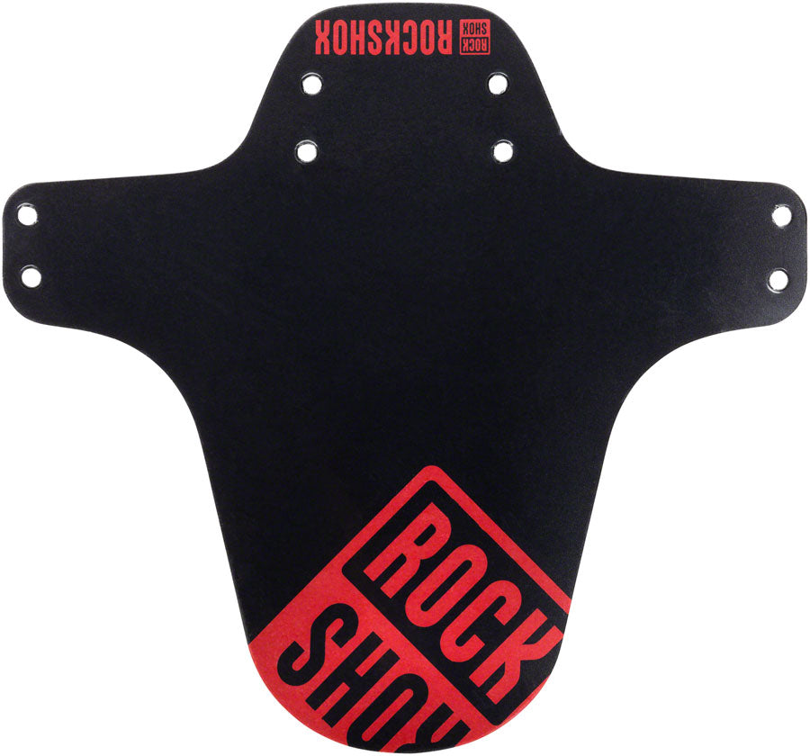RockShox MTB Fork Fender Black with BoXXer Red Print MPN: 00.4318.020.010 UPC: 710845827051 Clip-On Fender MTB Fork Fenders