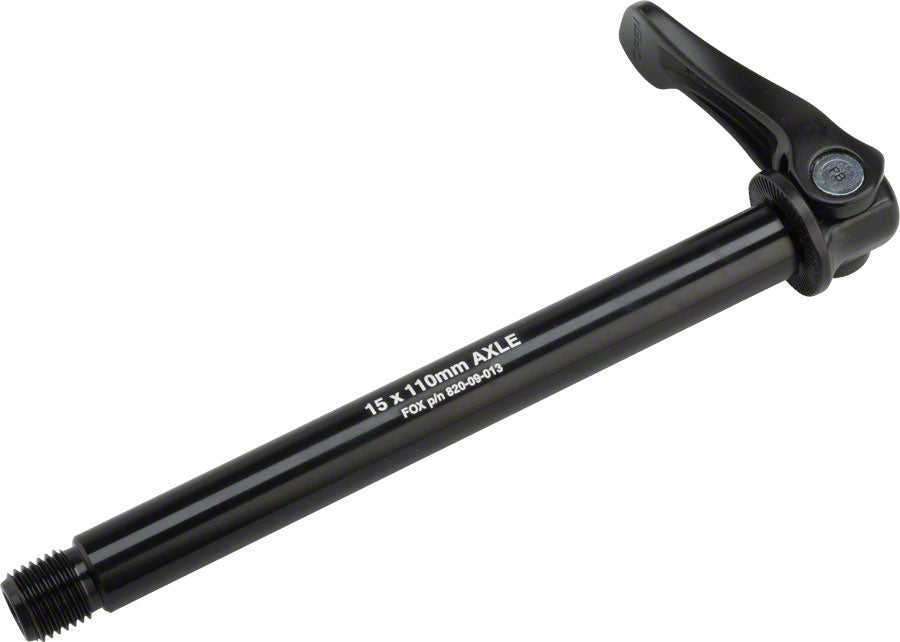 FOX QR 15 Axle Assembly, Black, for 15x110 mm Forks