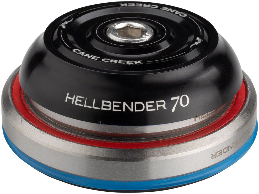 Cane Creek Hellbender 70 Headset IS42/28.6 IS52/40, Black - Headsets - Hellbender Headset