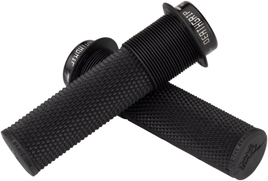 DMR DeathGrip Race Edition Grips - Thick, Flanged, Lock-On, Black