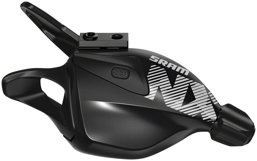 SRAM NX Eagle 12-Speed Trigger Shifter with Discrete Clamp, Black MPN: 00.7018.376.000 UPC: 710845818004 Shifter, Flat Bar-Right NX Eagle Shifter