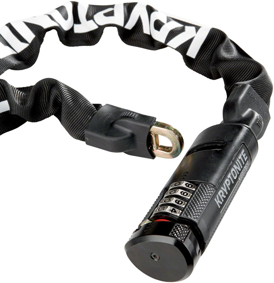 Kryptonite Keeper 790 Chain Lock with Combination: 2.95' (90cm) - Chain Lock - Keeper Chain Locks