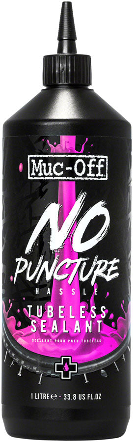 Muc-Off No Puncture Hassle Tubeless Tire Sealant - 1L Bottle MPN: 822 Tubeless Sealant No Puncture Tubeless Tire Sealant