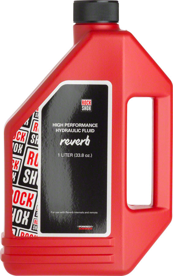 RockShox Reverb Hydraulic Fluid, 1 Liter Bottle, Reverb/Sprint Remote MPN: 11.4015.354.040 UPC: 710845729300 Suspension Oil and Lube Reverb