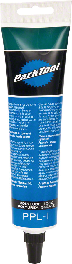 Park Tool Polylube 1000 Grease Tube, 4oz MPN: PPL-1 UPC: 763477005007 Grease Polylube 1000 Grease