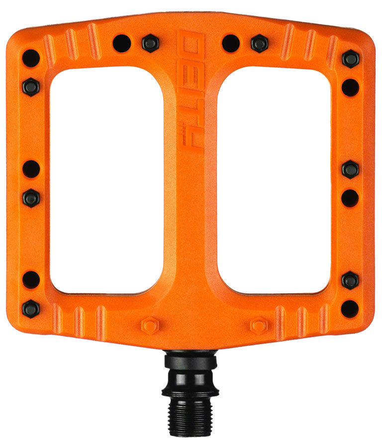 DEITY Deftrap Pedals - Platform, Composite, 9/16", Orange MPN: 26-DF TRP-OR UPC: 817180024654 Pedals Deftrap Pedals