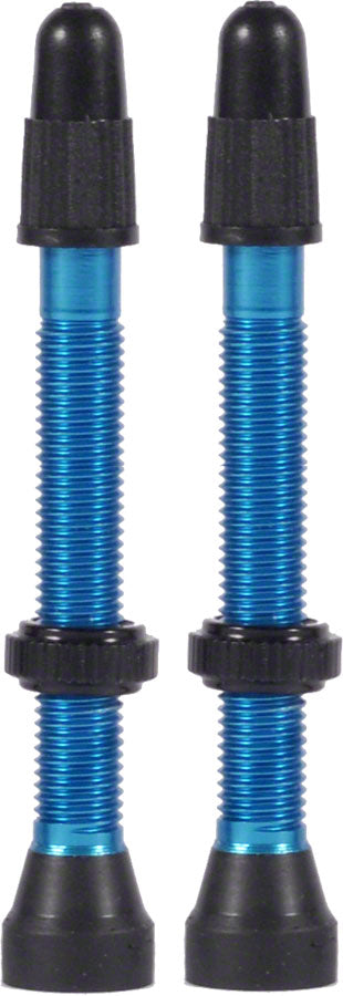 WTB Aluminum TCS Tubeless Valves: 46mm, Blue, Pair MPN: W095-0010 UPC: 714401950108 Tubeless Valves TCS Presta Valve