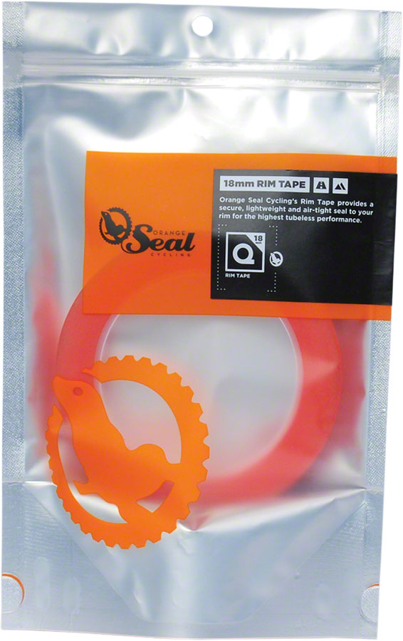 Orange Seal Rim Tape 18mm (12 yds) MPN: 60010 UPC: 810026600104 Tubeless Tape Rim Tape