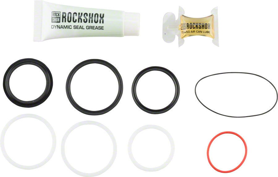 RockShox Rear Shock Service Kit - 50 Hour, Deluxe/Super Deluxe A1-B2 (2017+) MPN: 00.4315.032.615 UPC: 710845793417 Rear Shock Service Kits Rear Shock Basic Service Kits