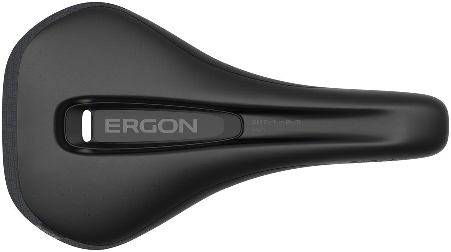 Ergon SM Enduro Pro Saddle - Titanium, Stealth, Men, Medium/Large - Saddles - SM Enduro Saddle