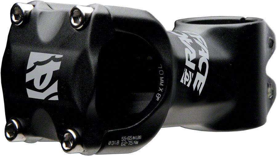 RaceFace Ride XC Stem - 60mm, 31.8 Clamp, +/-6, 1 1/8", Aluminum, Black MPN: ST12RX31.860X6BLK UPC: 821973186924 Stems Ride XC Stem