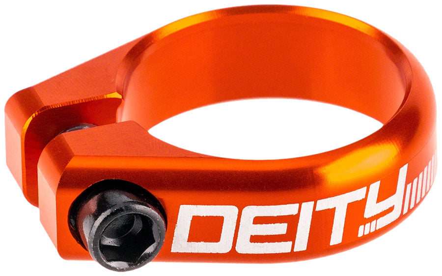 DEITY Circuit Seatpost Clamp - 34.9mm, Orange
