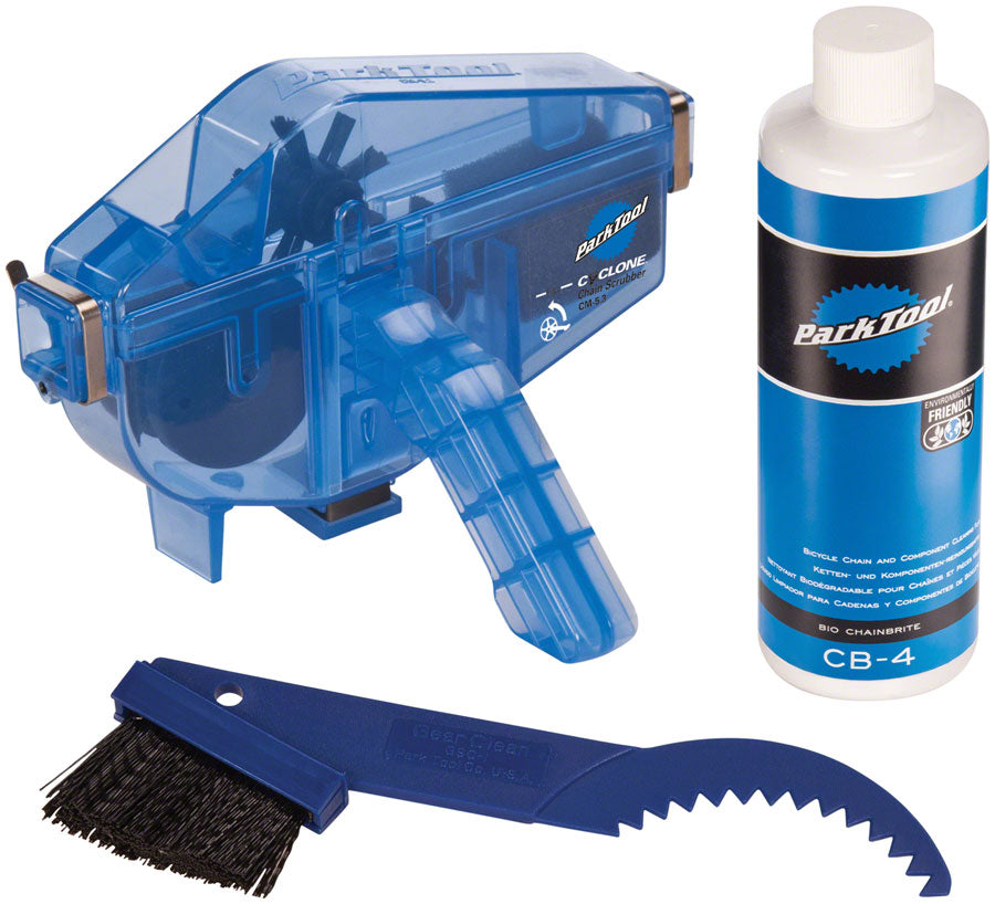 Park Tool CG-2.4 Chain and Drivetrain Cleaning Kit MPN: CG-2.4 UPC: 763477001733 Cleaning Tool CG-2.4 Chain and Drivetrain Cleaning Kit