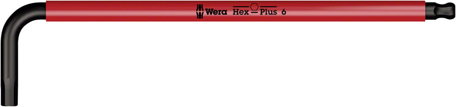 Wera 950 SPKL L-Key Hex Wrench - 6mm, Red