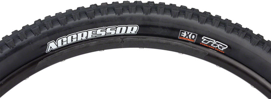 Maxxis Aggressor Tire - 27.5 x 2.3, Tubeless, Folding, Black, Dual, EXO MPN: TB91009100 Tires Aggressor Tire