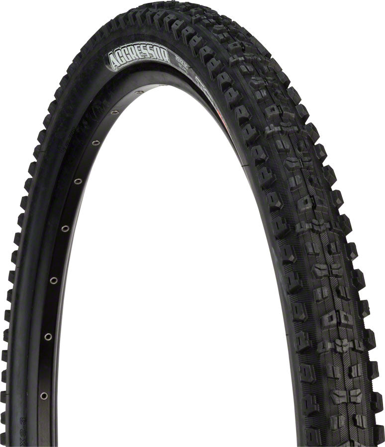 Maxxis Aggressor Tire 27.5 x 2.5 Wide Trail (WT) 60tpi Dual Compound EXO Casing Tubeless Ready