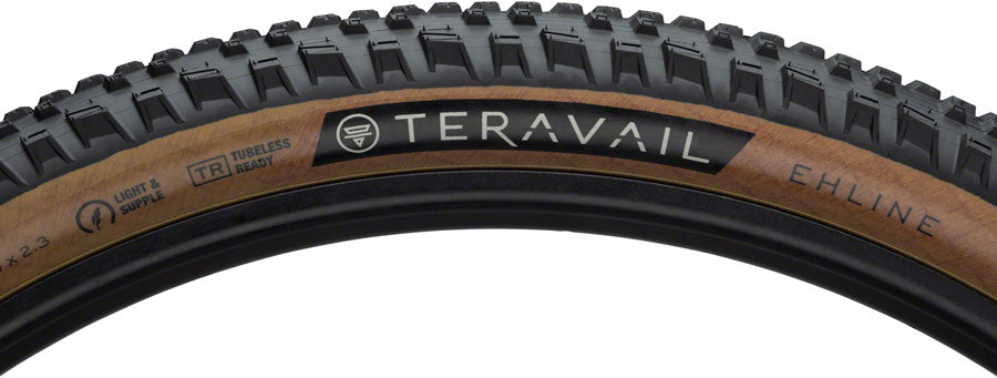 Teravail Ehline Tire - 29 x 2.3, Tubeless, Folding, Tan, Light and Supple - Tires - Ehline Tire