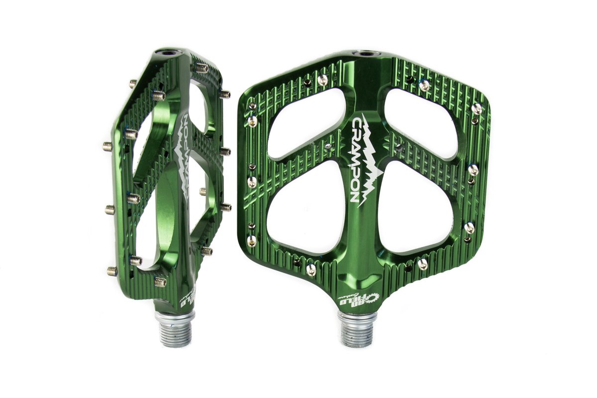 Canfield Bikes Crampon Mountain Pedals PNW Dark Green MPN: CFB-CRM-MTN-PD-DGR Pedals Crampon Mountain