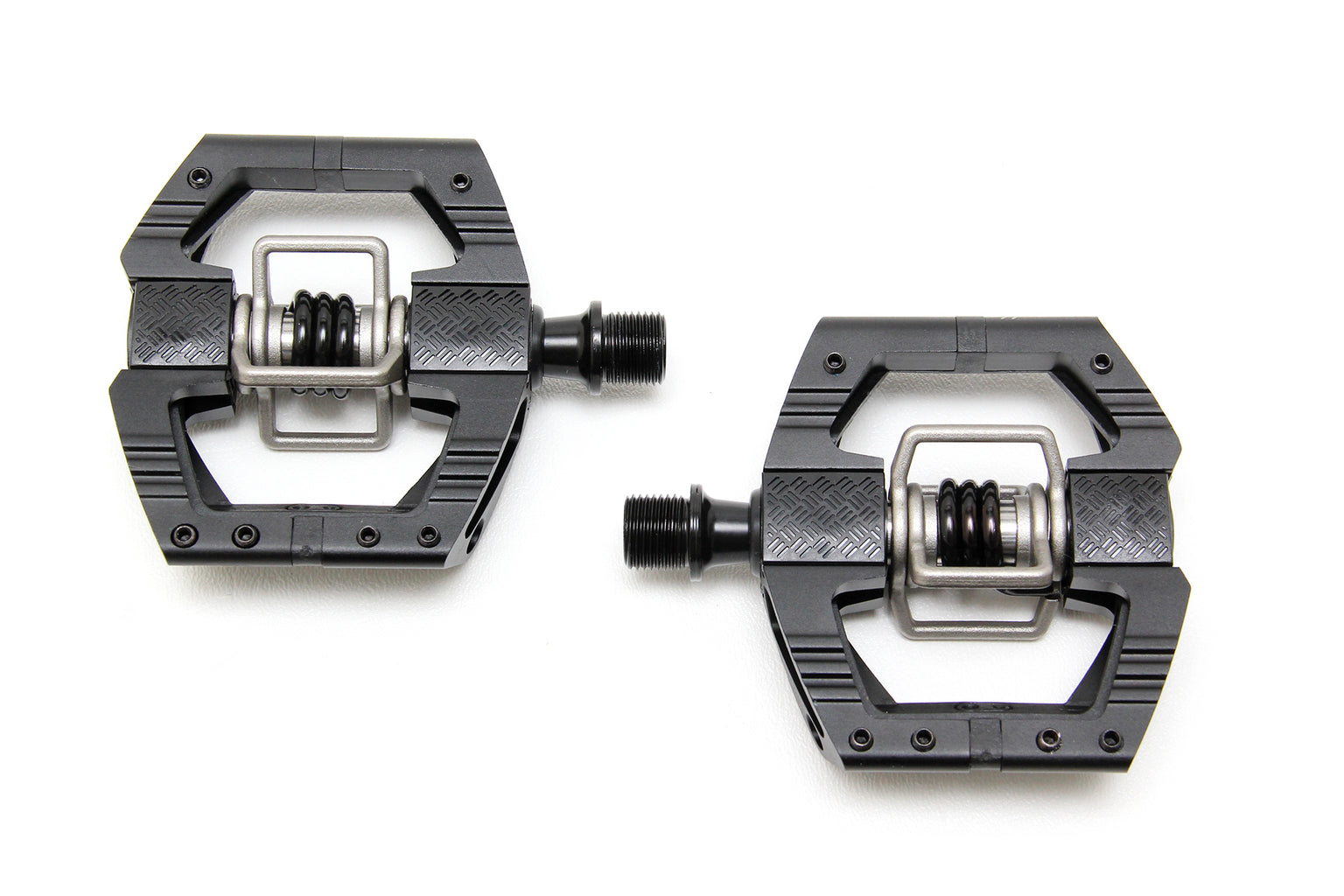 Crank Brothers Mallet Enduro Pedals - Dual Sided Clipless with Platform, Aluminum, 9/16", Black - Pedals - Mallet E Pedals