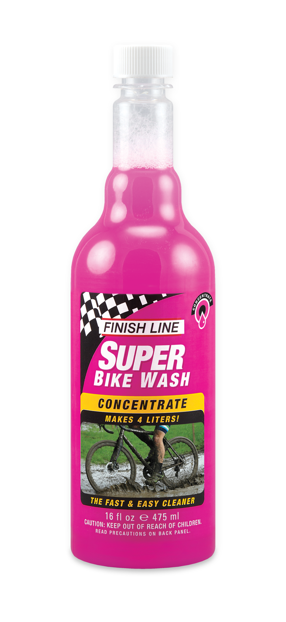 Finish Line Super Bike Wash Concentrate, 16oz