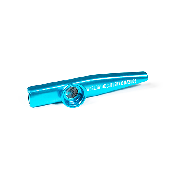 World's Best Kazoo In Blue Poo Poo Cutlery & Kazoos