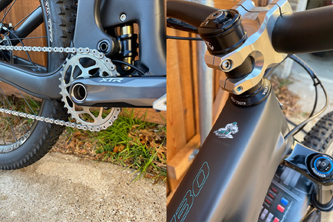 absoluteBLACK Oval Direct Mount Chainring and Wolf Tooth Premium Headset [Rider Review]