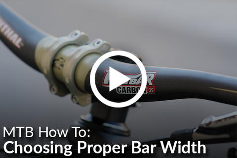 How To: How Wide Should Your MTB Handlebars Be? (How Wide is too Wide?) [Video]
