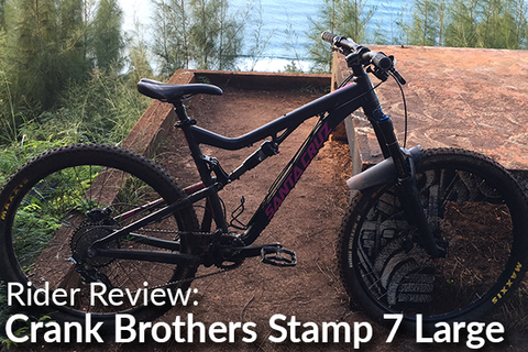 Crank Brothers Stamp 7 Large Pedals: Rider Review