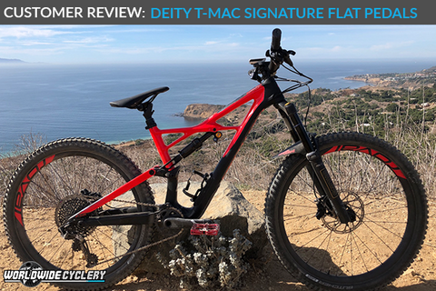 Customer Review: Deity T-Mac Signature Flat Pedals