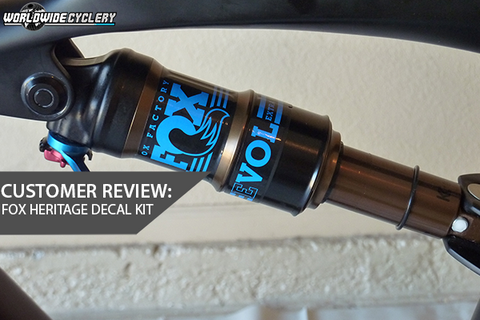 Customer Review: Fox Heritage Fork Decal Kit