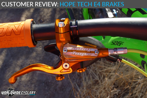 Customer Review: Hope Tech 3 E4 Hydraulic Disc Brakes