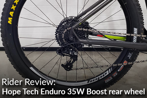 Hope Tech Enduro 35W Rear Wheel: Rider Review