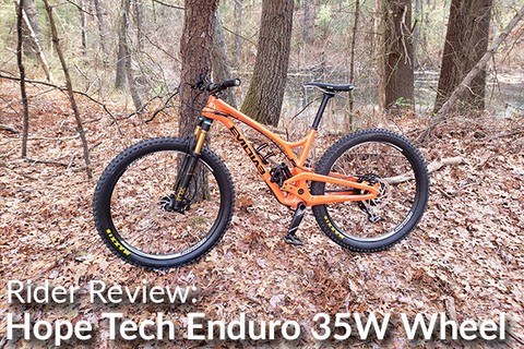 Hope Tech Enduro 35W Front Wheel: Rider Review