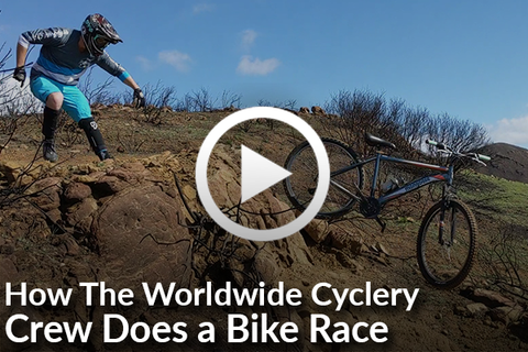 How The Worldwide Cyclery Crew Does A Bike Race (Craigslist MTB Challenge) [Video]