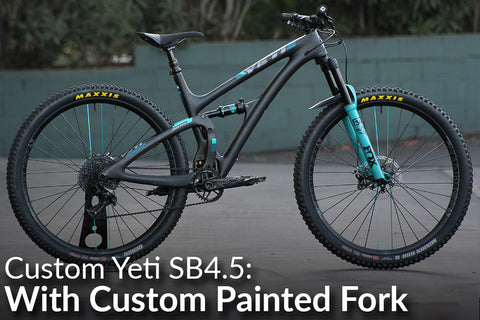 Custom Built Yeti Cycles SB4.5 by The Owner of Worldwide Cyclery - Jeff Cayley [Video]