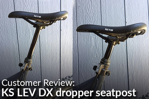 KS LEV DX Dropper Seatpost 30.9 x 150mm: Customer Review