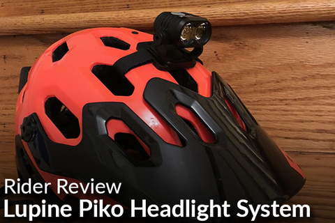 Lupine Piko Helmet Light System: Rider Review