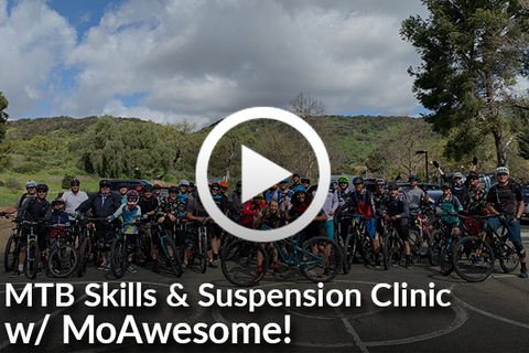 MTB Suspension & Skills Clinic with MoAwesome! [Video]