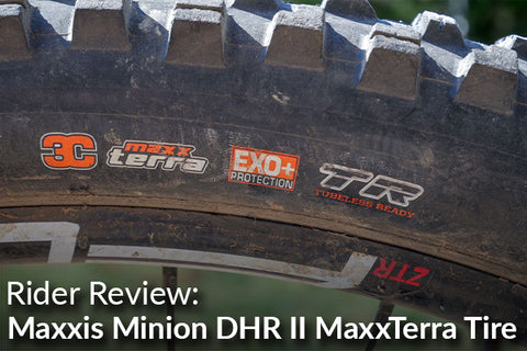 Maxxis Minion DHR II 29 x 2.40 3C MaxxTerra Compound Tubeless Tire: Rider Review