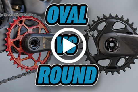 Oval Chainrings vs. Round Chainrings featuring Absolute Black [Video]